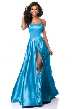 Sherri Hill - 51631 Sexy Lace-Up Back A-Line Long Evening Dress 29 Sherri Hill - 51631 Sexy Lace-Up Back A-Line Long Evening Dress