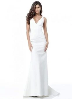 Sherri Hill - 51635 Beaded Jersey Fitted Dress