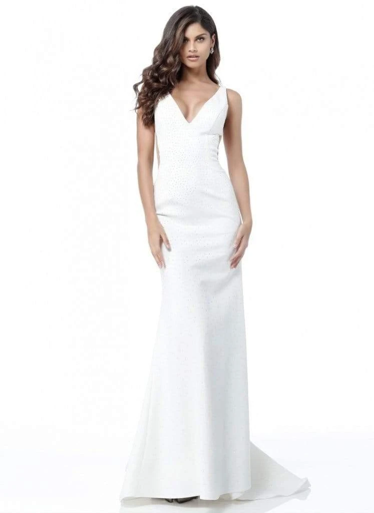 Sherri Hill - 51635 Beaded Jersey Fitted Dress 3 Sherri Hill - 51635 Beaded Jersey Fitted Dress