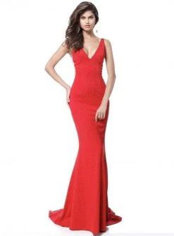 Sherri Hill - 51635 Beaded Jersey Fitted Dress 15 Sherri Hill - 51635 Beaded Jersey Fitted Dress