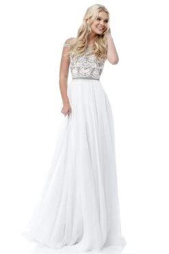 Sherri Hill - 51658 Beaded Off-Shoulder Chiffon A-line Gown 17 Sherri Hill - 51658 Beaded Off-Shoulder Chiffon A-line Gown
