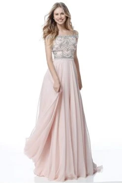 Sherri Hill - 51658 Beaded Off-Shoulder Chiffon A-line Gown 13 Sherri Hill - 51658 Beaded Off-Shoulder Chiffon A-line Gown