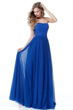 Sherri Hill - 51667 Strapless Jeweled A-Line Long Dress