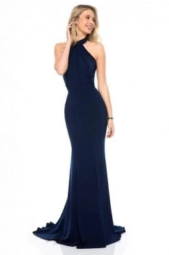 Sherri Hill - 51682 High Halter Mermaid Evening Dress