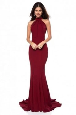 Sherri Hill - 51682 High Halter Mermaid Evening Dress