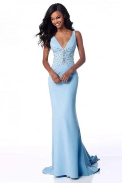 Sherri Hill - 51759 Bead-Detailed Long Mermaid Dress