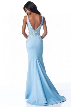 Sherri Hill - 51759 Bead-Detailed Long Mermaid Dress