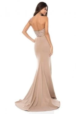 Sherri Hill - 51807 Two-Piece Beaded Halter Strap Mermaid Dress 5 Sherri Hill - 51807 Two-Piece Beaded Halter Strap Mermaid Dress