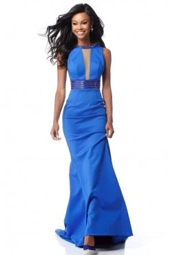 Sherri Hill - 51859 Fitted Beaded Trumpet Evening Dress 8 Sherri Hill - 51859 Fitted Beaded Trumpet Evening Dress