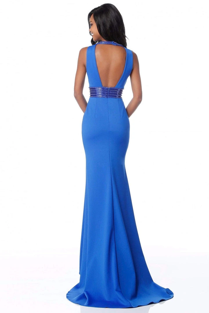 Sherri Hill - 51859 Fitted Beaded Trumpet Evening Dress 4 Sherri Hill - 51859 Fitted Beaded Trumpet Evening Dress