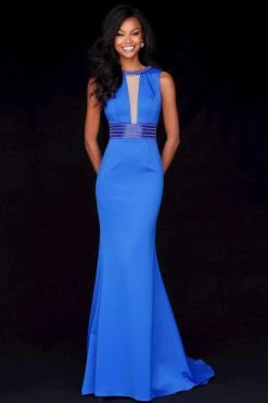 Sherri Hill - 51859 Fitted Beaded Trumpet Evening Dress 9 Sherri Hill - 51859 Fitted Beaded Trumpet Evening Dress