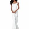 Sherri Hill - 51914 Embellished Scoop Neck Jersey Trumpet Dress 1 Sherri Hill - 51914 Embellished Scoop Neck Jersey Trumpet Dress