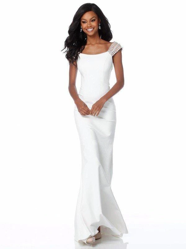Sherri Hill - 51914 Embellished Scoop Neck Jersey Trumpet Dress 3 Sherri Hill - 51914 Embellished Scoop Neck Jersey Trumpet Dress