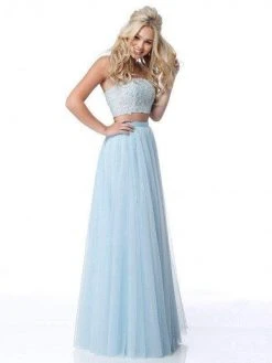 Sherri Hill - 51922 Two Piece Lace Tulle A-line Dress
