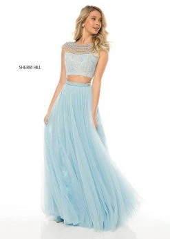 Sherri Hill - 51973 Two Piece Beaded Lace A-Line Dress 7 Sherri Hill - 51973 Two Piece Beaded Lace A-Line Dress