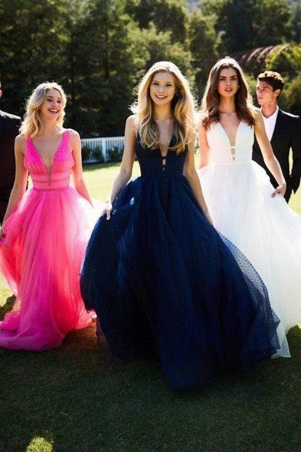 Sherri Hill - 52058 Plunging V-Neck Pleated Ballgown 9 Sherri Hill - 52058 Plunging V-Neck Pleated Ballgown