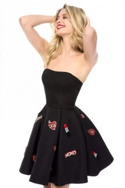 Sherri Hill - 52062 Strapless Beaded A-Line Cocktail Dress 7 Sherri Hill - 52062 Strapless Beaded A-Line Cocktail Dress