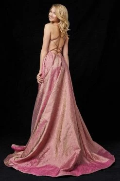 Sherri Hill - 52140 Square A-line Long Dress