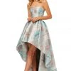 Sherri Hill - 52143 Strapless High-Low Dress 1 Sherri Hill - 52143 Strapless High-Low Dress