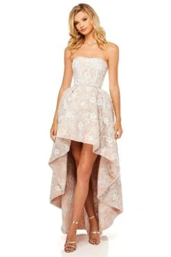 Sherri Hill - 52158 Semi-Sweetheart High-Low Gown