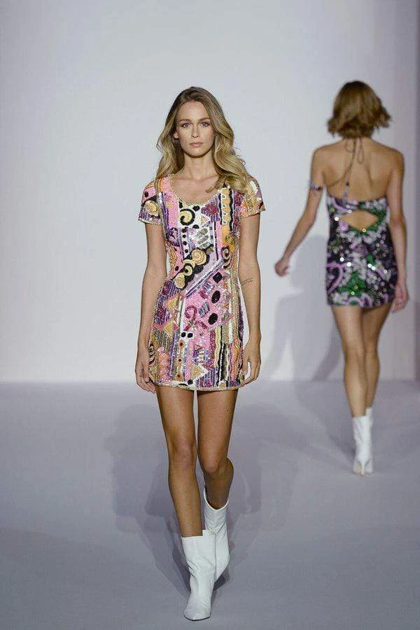 Sherri Hill - 52213 Beaded Scoop Neck Sheath Dress 6 Sherri Hill - 52213 Beaded Scoop Neck Sheath Dress