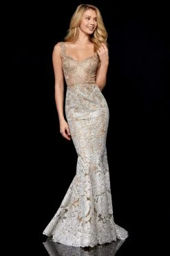 Sherri Hill - 52242 Sweetheart Long Lace Dress