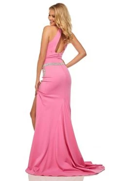 Sherri Hill - 52288 Long High Halter Beaded Mermaid Dress 9 Sherri Hill - 52288 Long High Halter Beaded Mermaid Dress