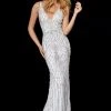 Sherri Hill - 52324 V-Neck Long Beaded Dress