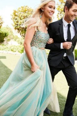 Sherri Hill - 52404 Scoop Beaded Dress 9 Sherri Hill - 52404 Scoop Beaded Dress