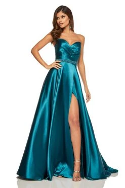 Sherri Hill - 52415 Sherri Hill Full Figured Sweetheart Dress 14 Sherri Hill - 52415 Sherri Hill Full Figured Sweetheart Dress