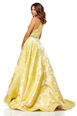 Sherri Hill - 52425 Full Figured Beaded Long Dress 6 Sherri Hill - 52425 Full Figured Beaded Long Dress