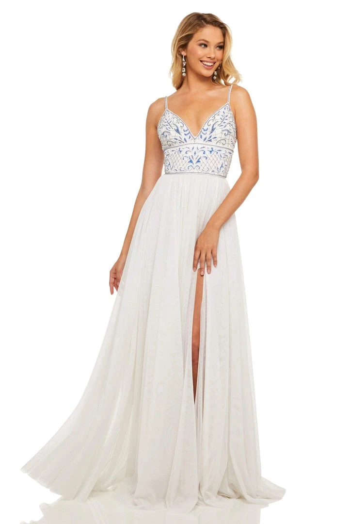 Sherri Hill - 52450 A Line Beaded Dress 3 Sherri Hill - 52450 A Line Beaded Dress