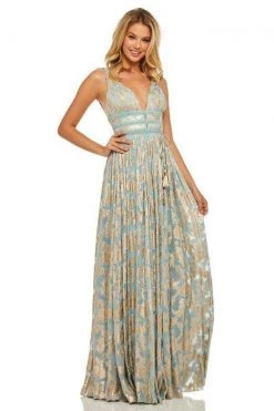 Sherri Hill - 52474 Beaded Plunging V-Neck A-Line Long Dress 15 Sherri Hill - 52474 Beaded Plunging V-Neck A-Line Long Dress