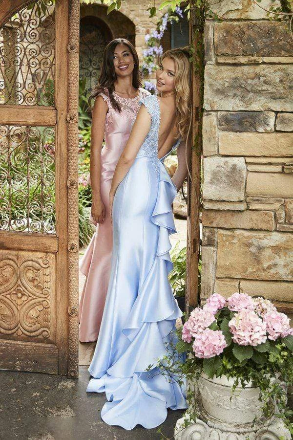 Sherri Hill - 52479 Lace Bateau Mikado Mermaid Dress 7 Sherri Hill - 52479 Lace Bateau Mikado Mermaid Dress