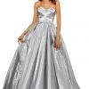 Sherri Hill - 52499 Strapless Sweetheart A-line Long Dress