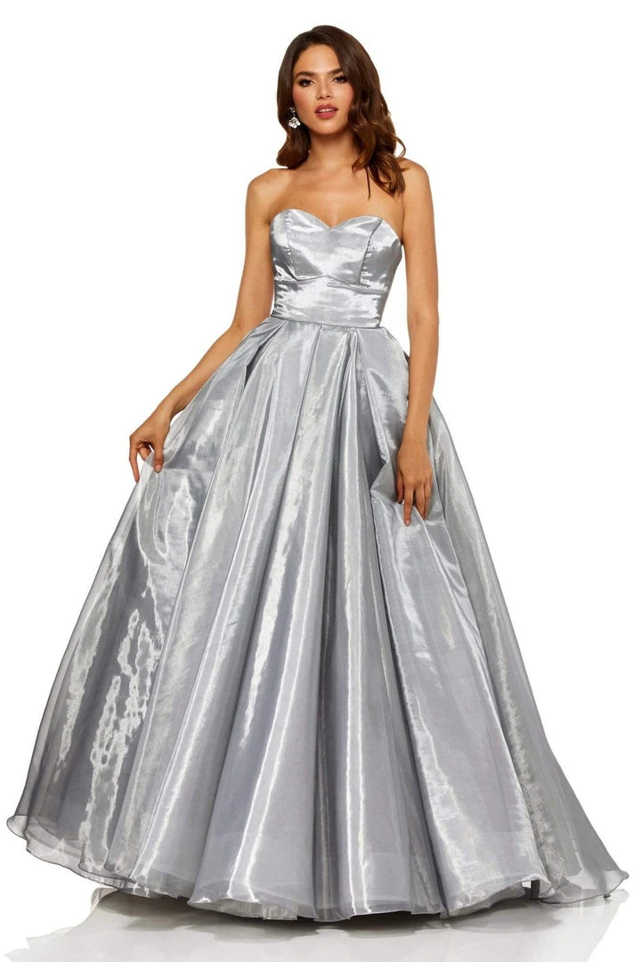 Sherri Hill - 52499 Strapless Sweetheart A-line Long Dress 3 Sherri Hill - 52499 Strapless Sweetheart A-line Long Dress