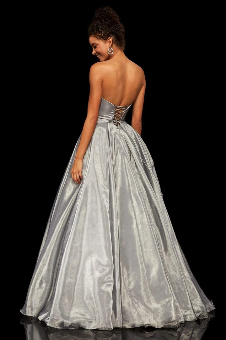 Sherri Hill - 52499 Strapless Sweetheart A-line Long Dress 6 Sherri Hill - 52499 Strapless Sweetheart A-line Long Dress