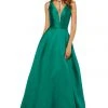 Sherri Hill - 52502 Sherri Hill Taffeta A Line Dress 1 Sherri Hill - 52502 Sherri Hill Taffeta A Line Dress