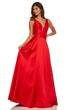 Sherri Hill - 52502 Sherri Hill Taffeta A Line Dress