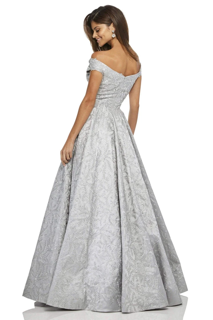 Sherri Hill - 52507 Cap Sleeve Mikado Dress 4 Sherri Hill - 52507 Cap Sleeve Mikado Dress