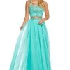 Sherri Hill - 52516 Two Piece Beaded Scoop Tulle A-line Dress