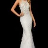 Sherri Hill - 52517 Halter Neck Beaded Trumpet Dress 1 Sherri Hill - 52517 Halter Neck Beaded Trumpet Dress