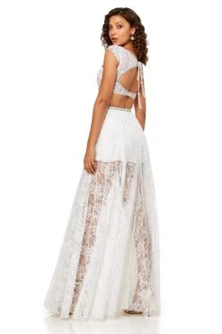 Sherri Hill - 52519 Cap Sleeves Beaded Two-Piece 9 Sherri Hill - 52519 Cap Sleeves Beaded Two-Piece