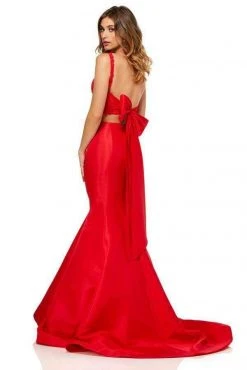 Sherri Hill - 52528 Two Piece Scoop Mermaid Evening Dress