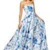 Sherri Hill - 52532 Straight Across Ruffled A-line Dress 1 Sherri Hill - 52532 Straight Across Ruffled A-line Dress