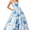 Sherri Hill - 52620 Straight Across Long A-line Dress