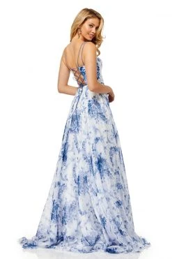 Sherri Hill - 52621 Scoop Full Figured A-line Dress