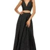 Sherri Hill - 52642 Two Piece Beaded A-Line Evening Dress 1 Sherri Hill - 52642 Two Piece Beaded A-Line Evening Dress