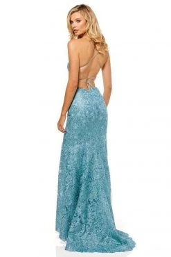 Sherri Hill - 52647 Beaded Lace Sweetheart Trumpet Dress