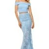 Sherri Hill - 52653 Two Piece Off-Shoulder Sheath Dress